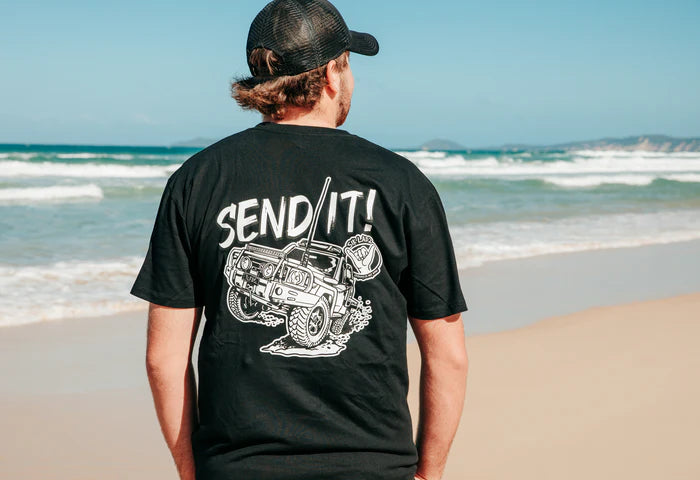 Sik Ladz Send It Landcruiser Tee