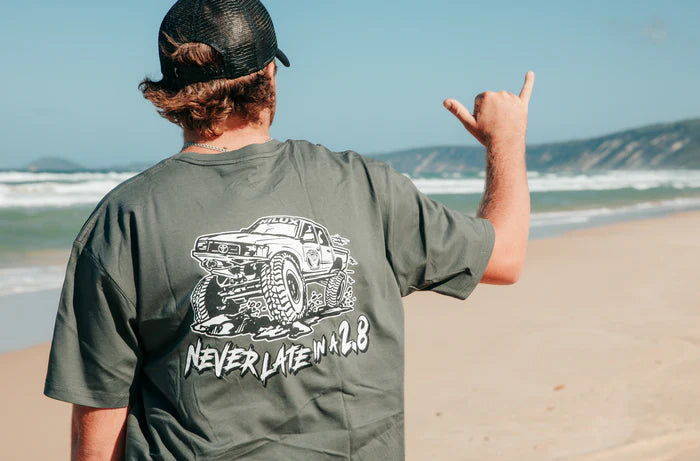 Sik Lads "Never Late In A 2.8" Tee