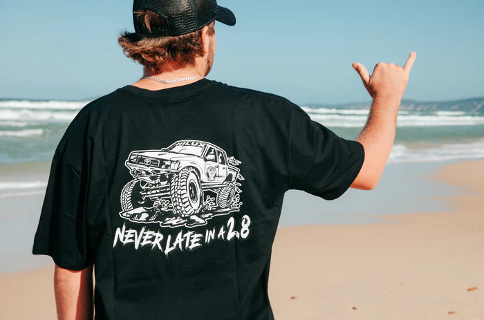 Sik Lads "Never Late In A 2.8" Tee