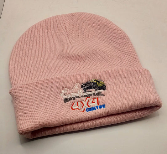 Pink embroidery Beanie image 0