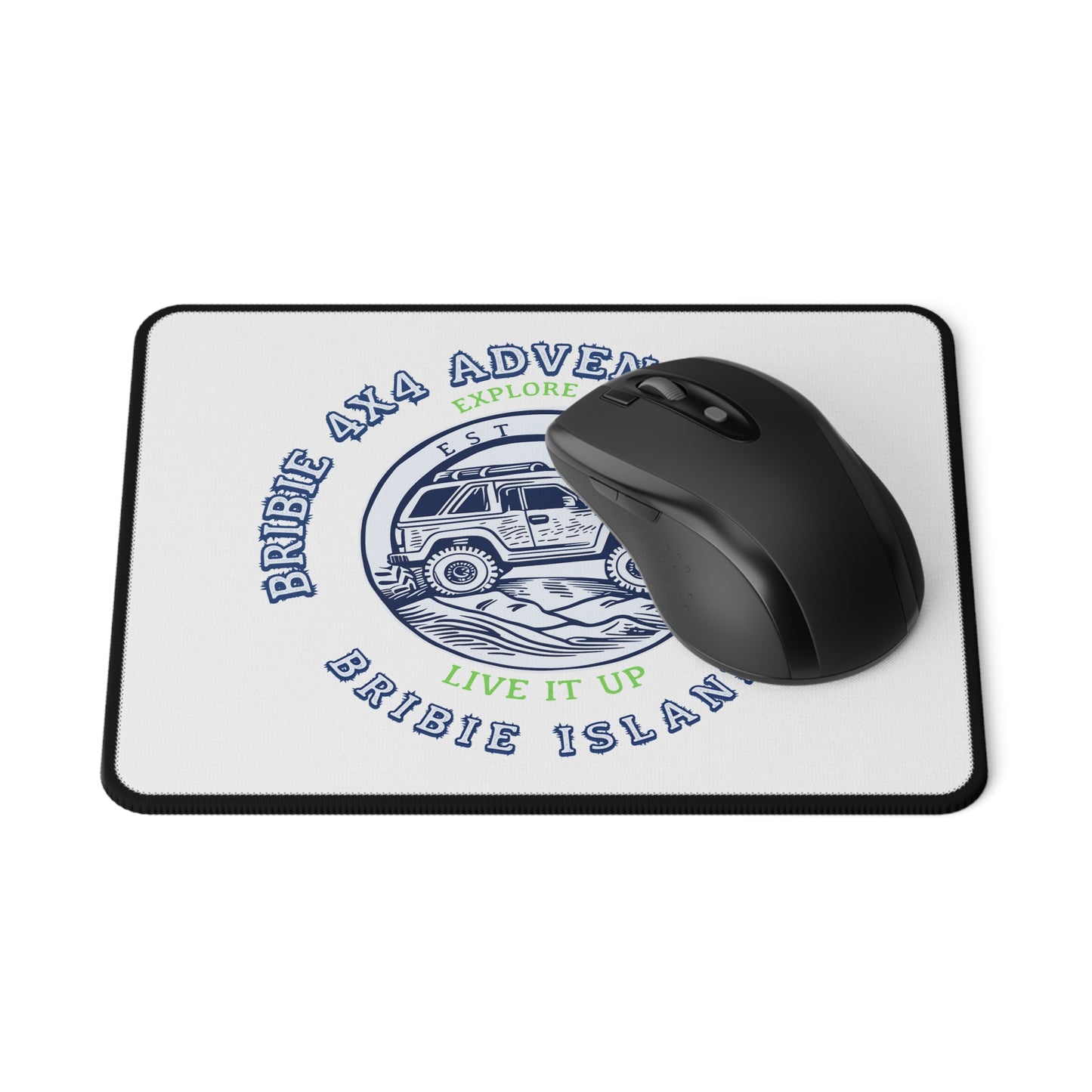Adventure Crew Mouse Pad — Bribie 4x4 Off-Road Gaming Pad