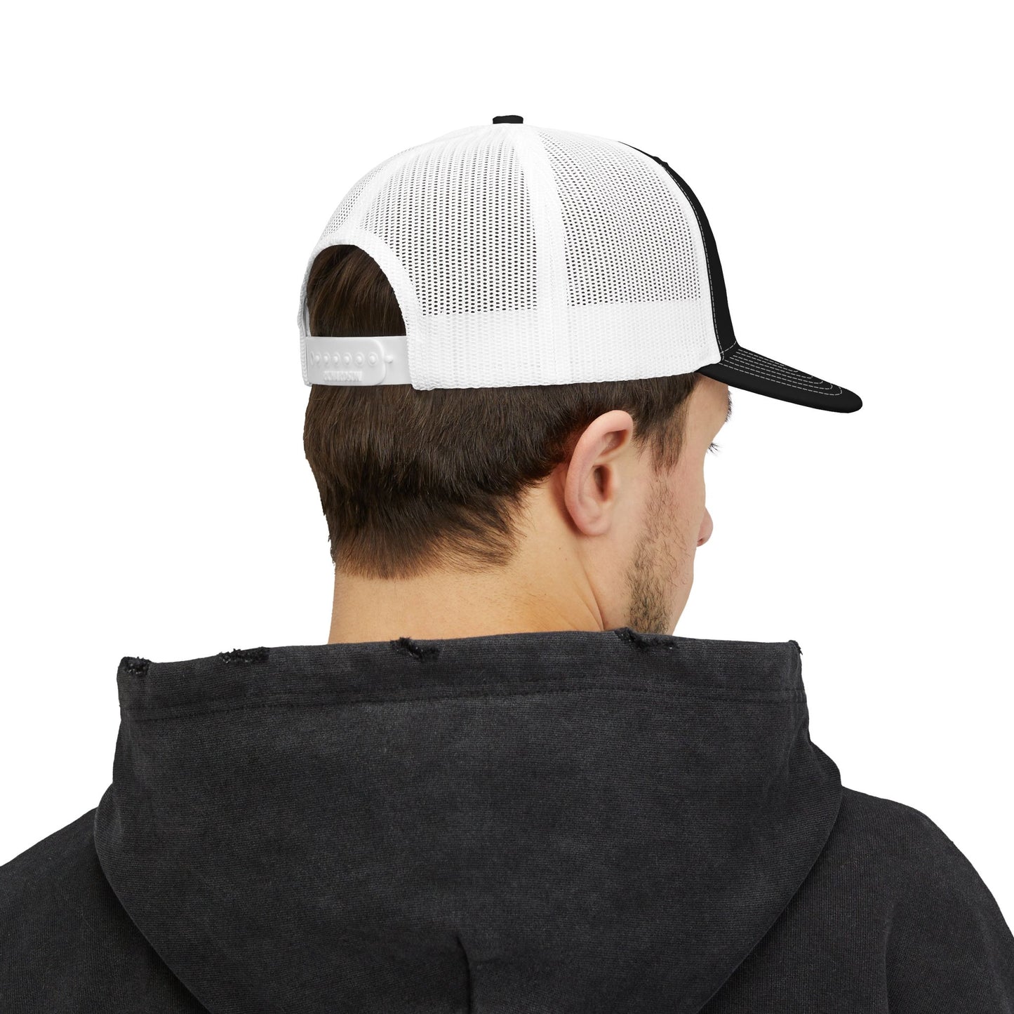 Embroidered Trucker Hat — “Best part about Trucking is getting unloaded by hand”