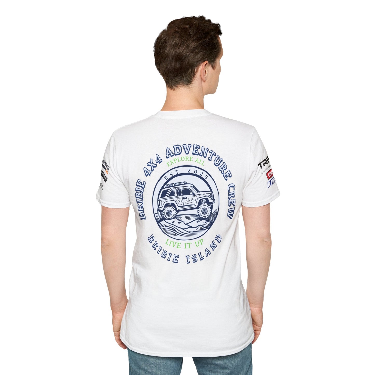 Bribie Island Adventure T-Shirt | Unisex Softstyle Tee, Casual Wear, Outdoor Activities, Unique Gift, Vacation Apparel