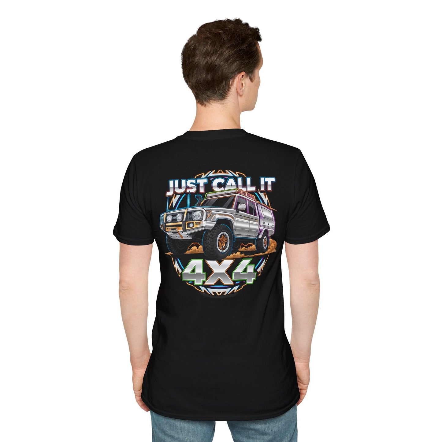 Just Call It 4x4 T-Shirt — Landcruiser 1 soft feel t-shirt