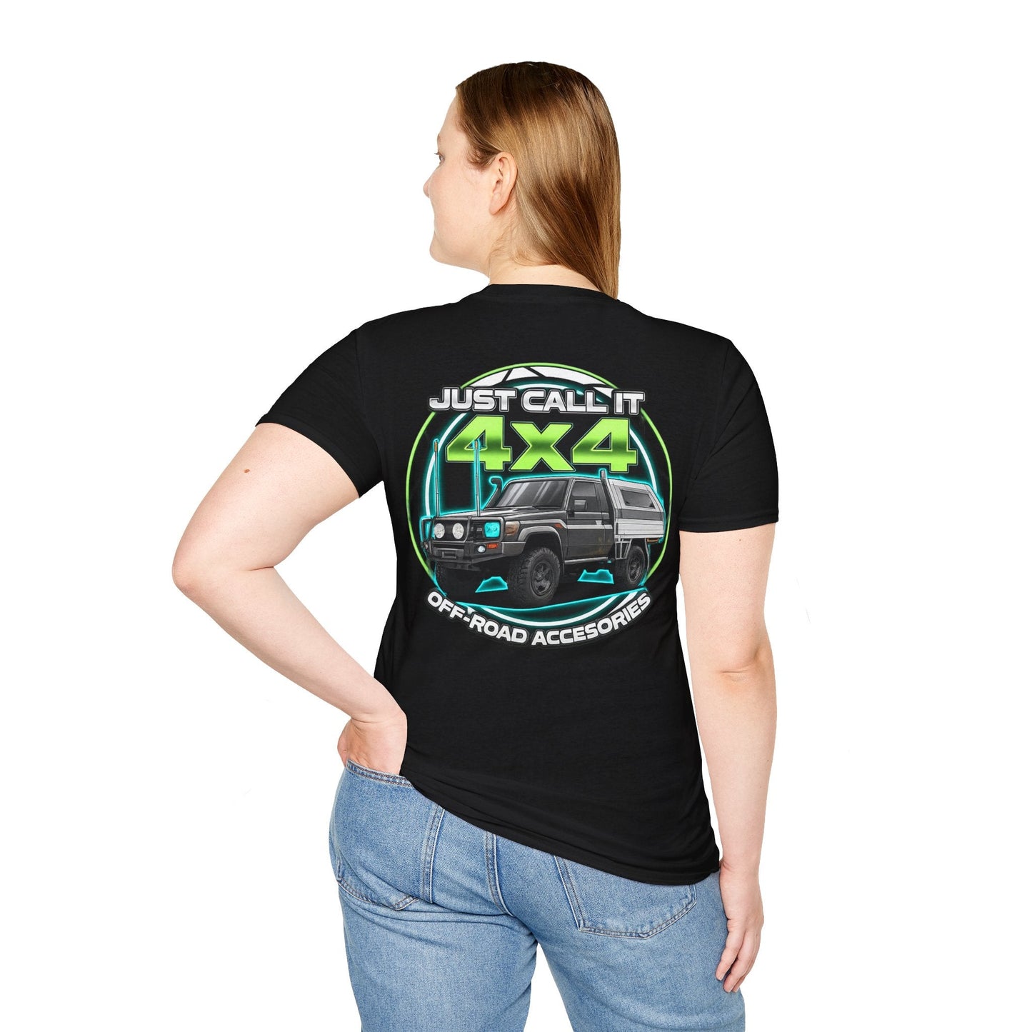 "Just Call It 4x4" Landcruiser 2 soft shirt feel