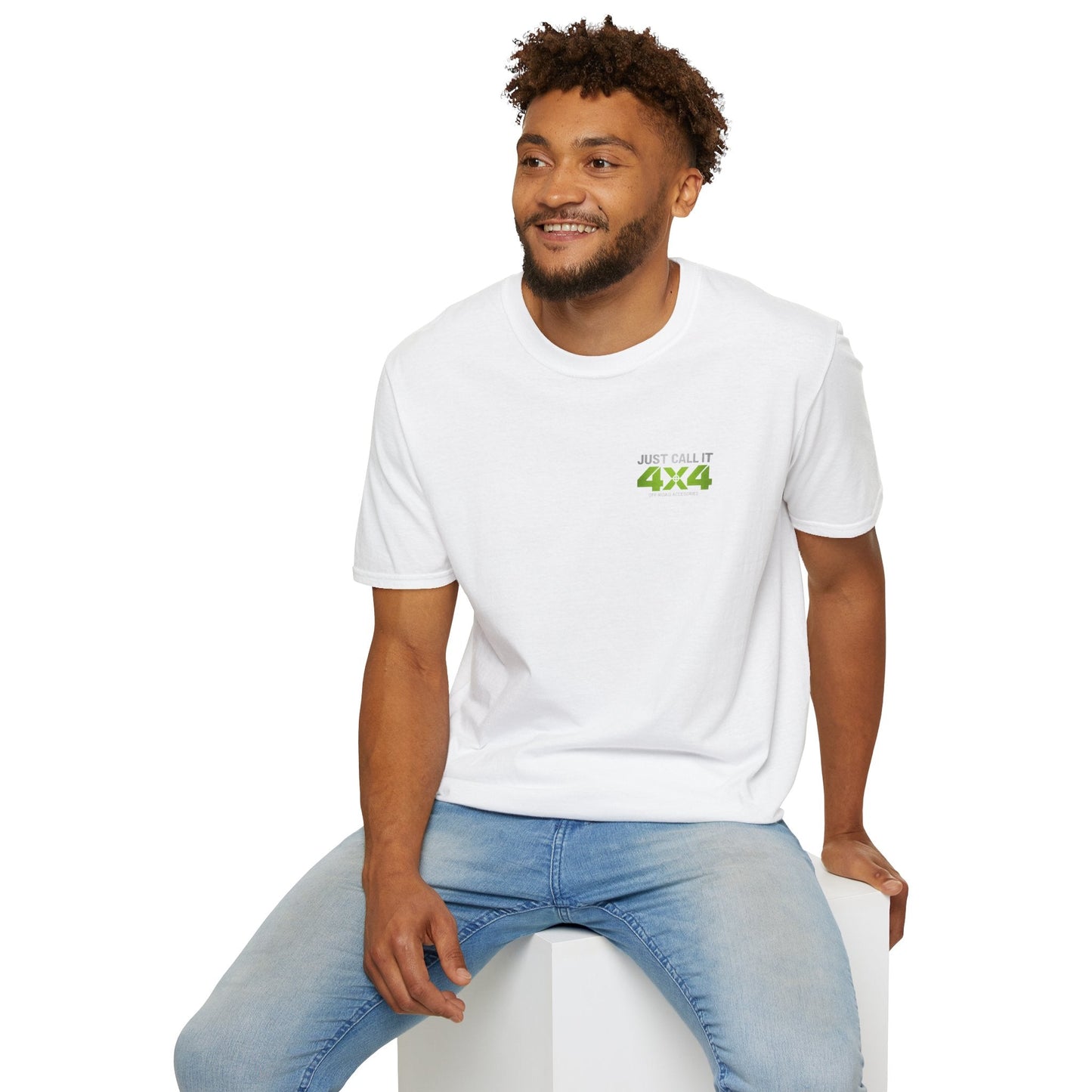 Just Call It 4x4 T-Shirt — Landcruiser 1 soft feel t-shirt