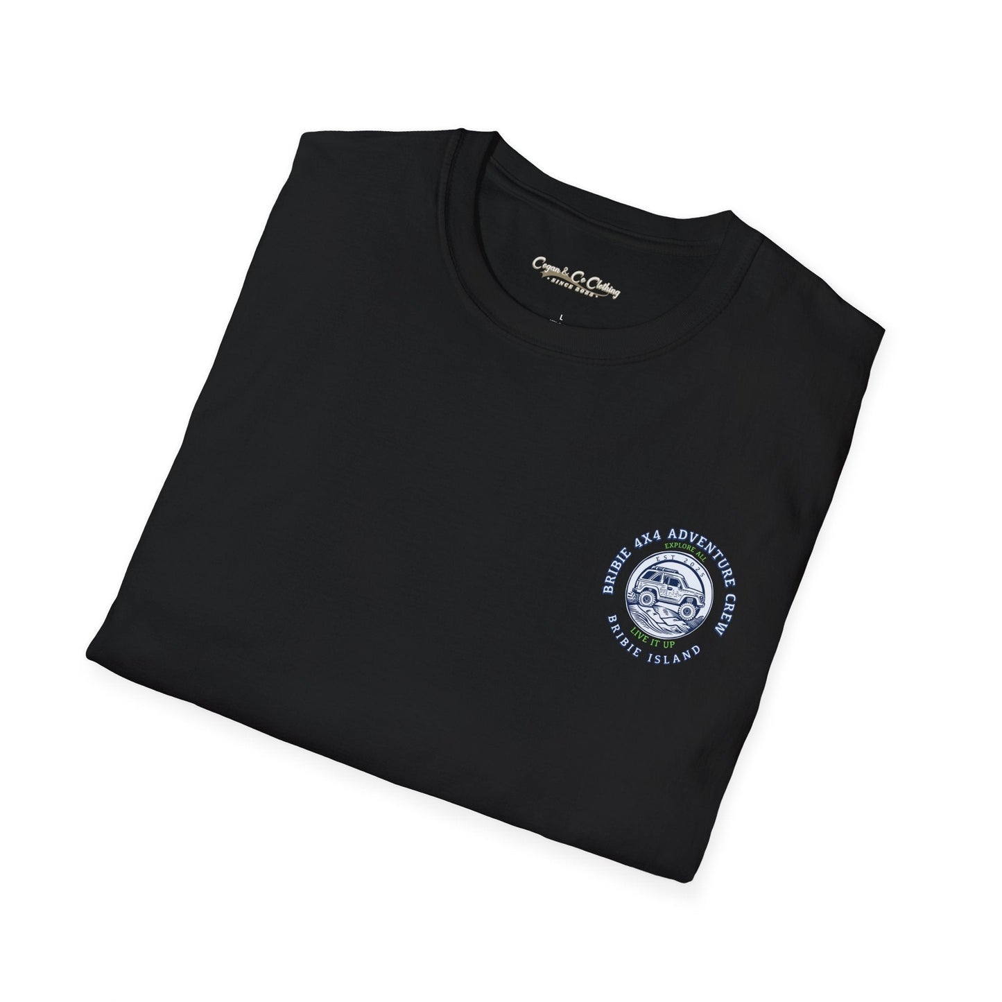 Bribie Island Adventure T-Shirt | Unisex Softstyle Tee, Casual Wear, Outdoor Activities, Unique Gift, Vacation Apparel