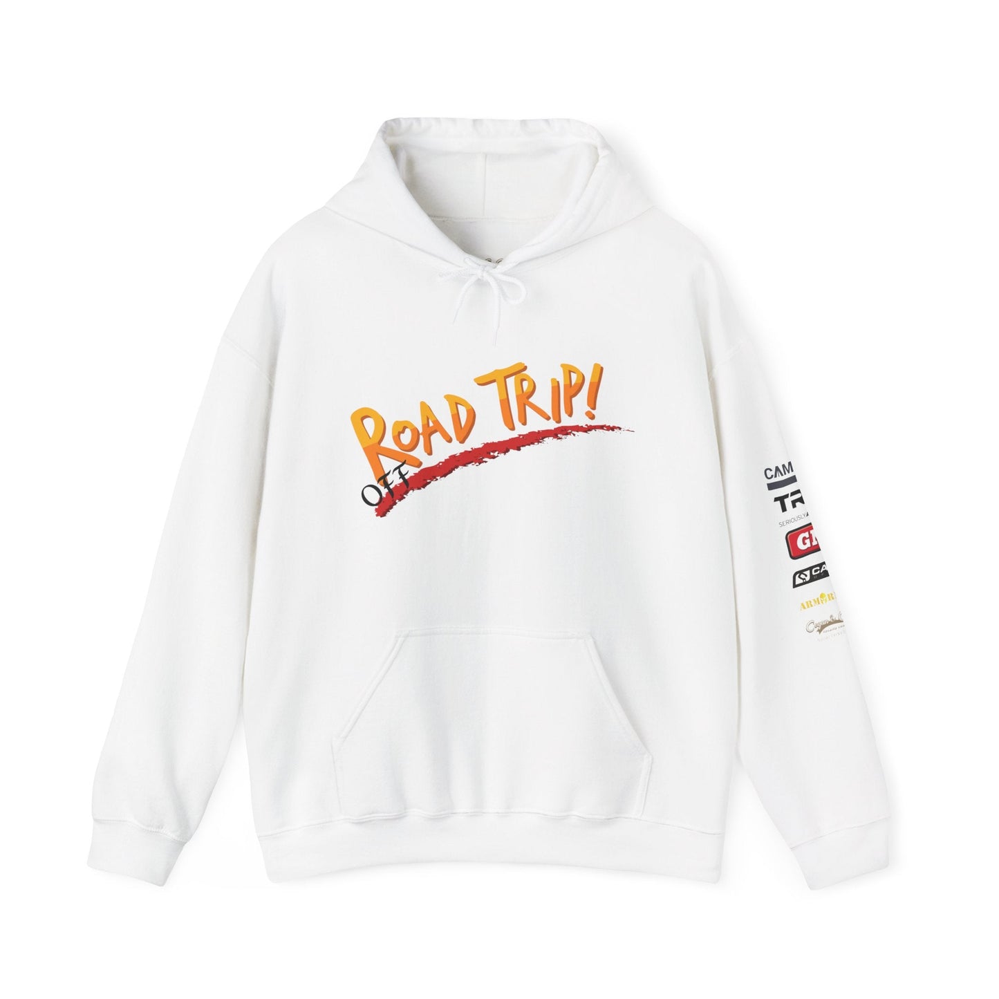 Bribie 4x4 Centre Road Trip Adventure Hoodie for Travel Lovers.
