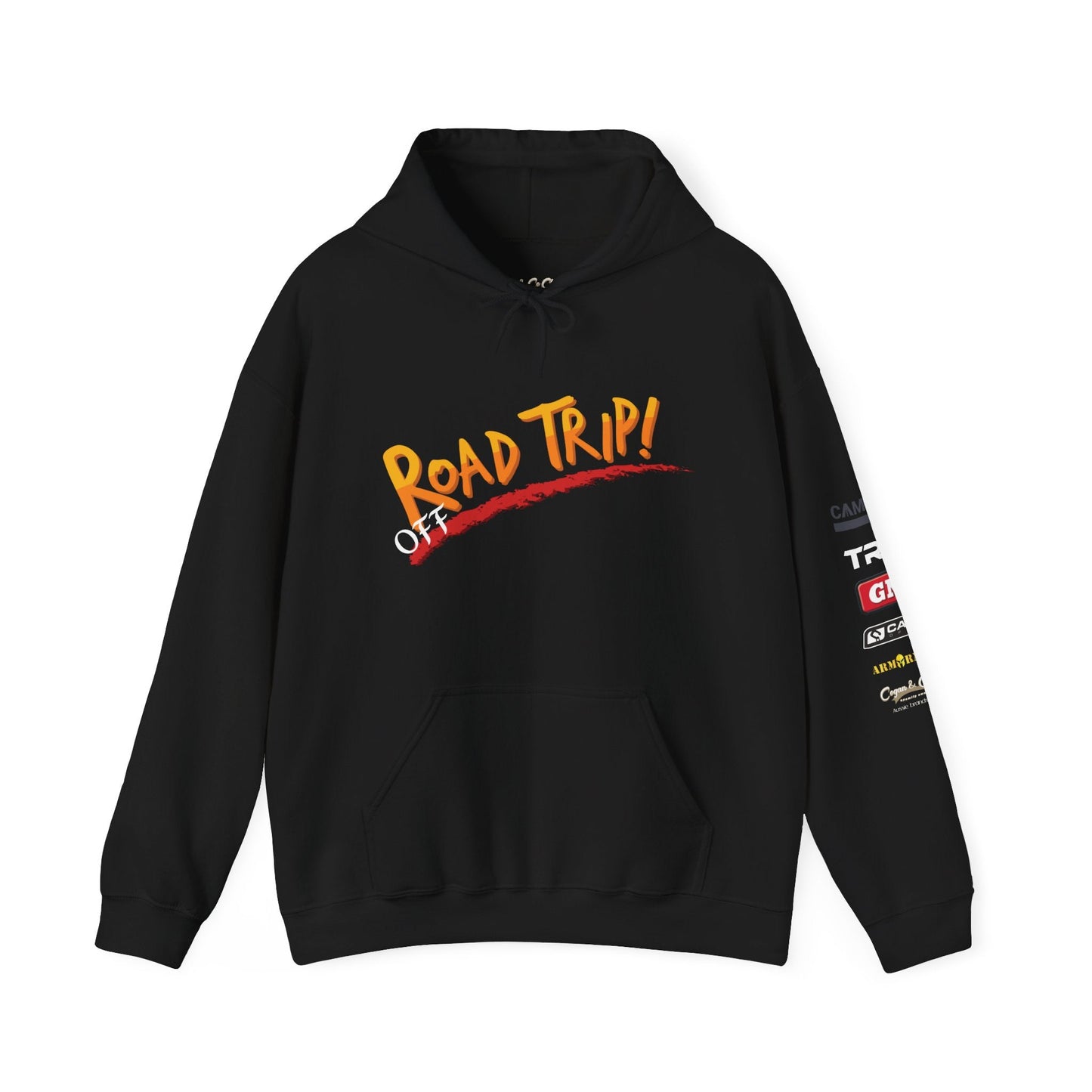 Bribie 4x4 Centre Road Trip Adventure Hoodie for Travel Lovers.