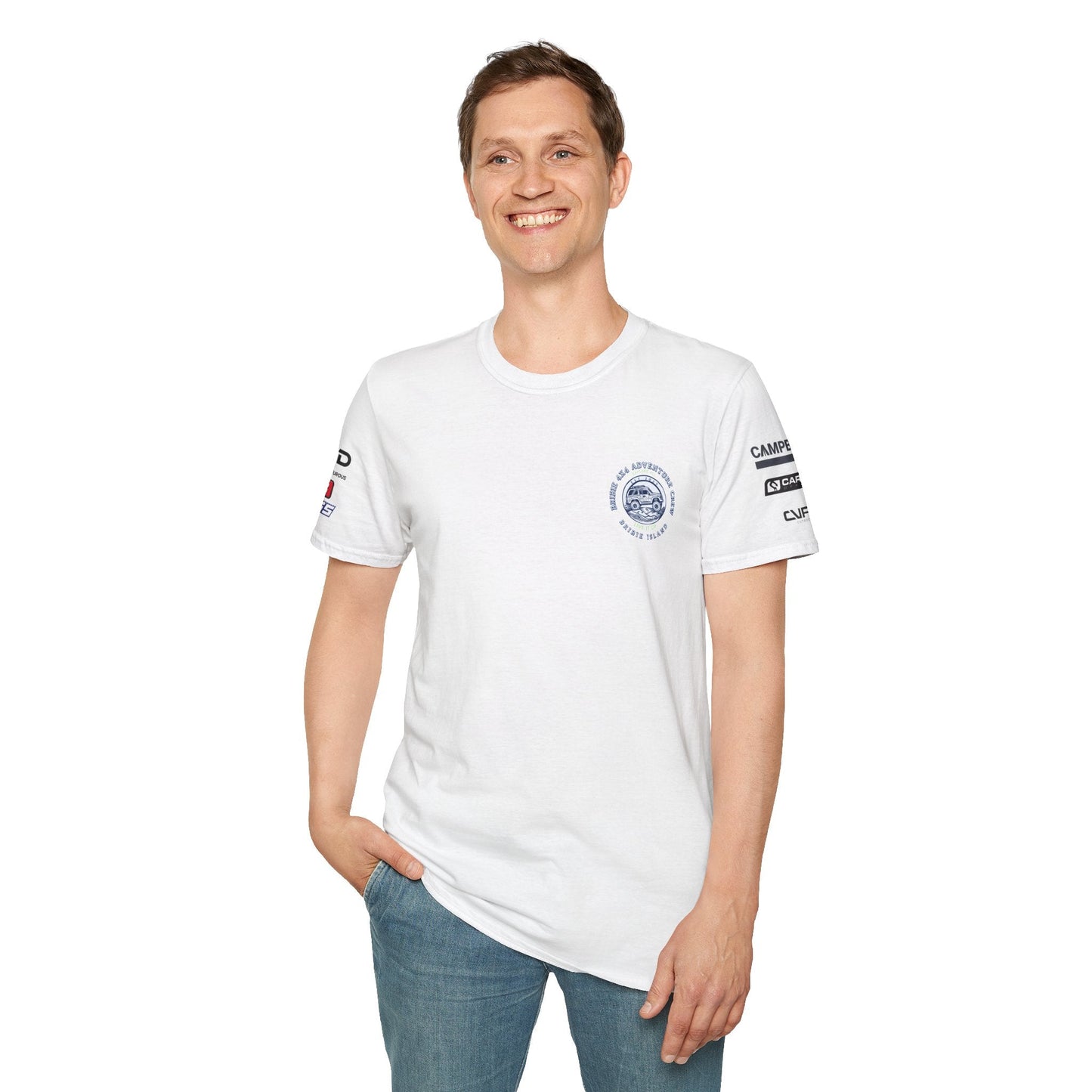Bribie Island Adventure T-Shirt | Unisex Softstyle Tee, Casual Wear, Outdoor Activities, Unique Gift, Vacation Apparel