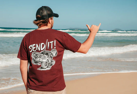 Sik Ladz Send It Landcruiser Tee
